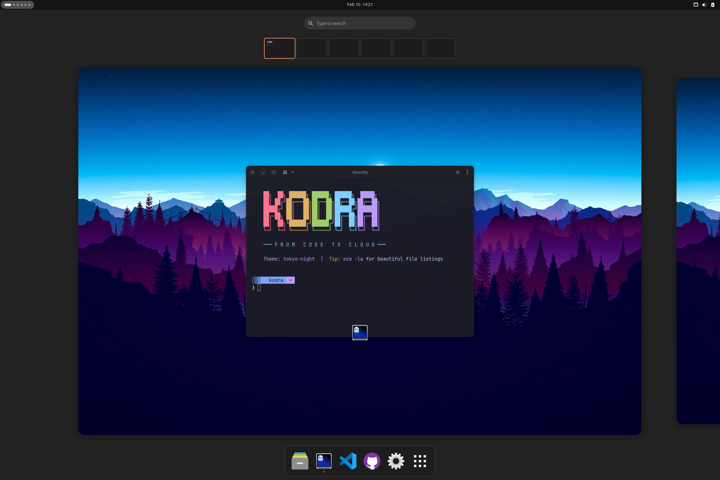Kodra Desktop Environment